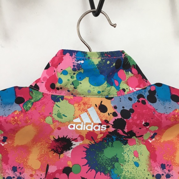Adidas Rare Toddlers Splash Windbreaker Size 2T - Picture 4 of 5
